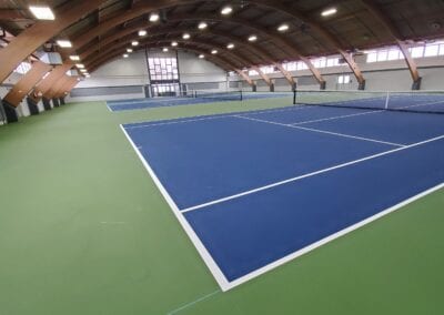 New Tennis Floor